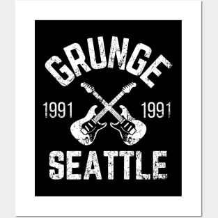 90's Grunge Seattle Posters and Art